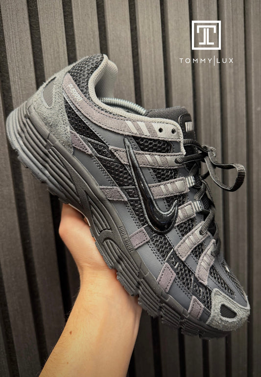 Nike P-6000 Suede Anthracite Metallic Silver